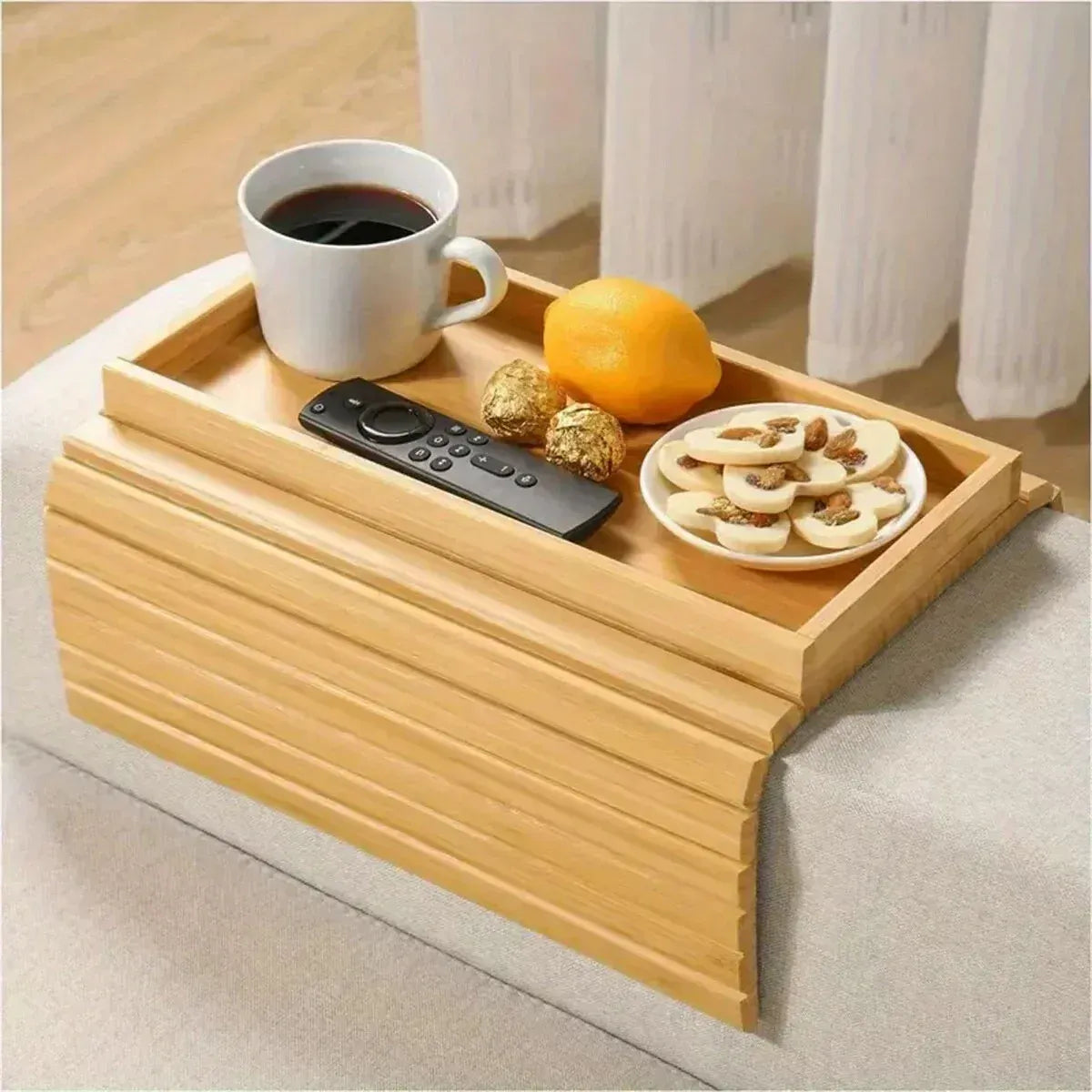 Foldable Tray Organizer Natural 45.7x33.5cm