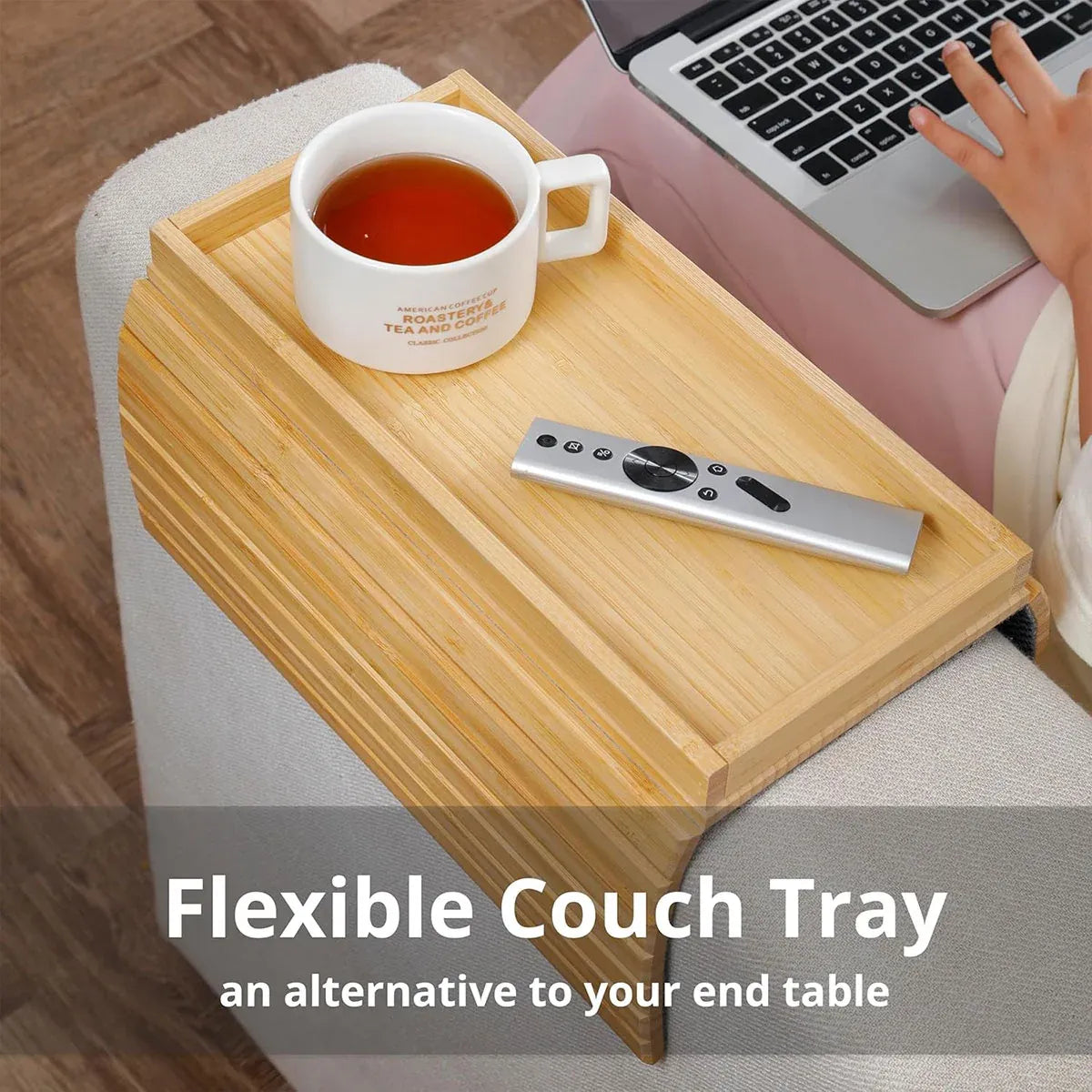 Foldable Tray Organizer Natural 45.7x33.5cm