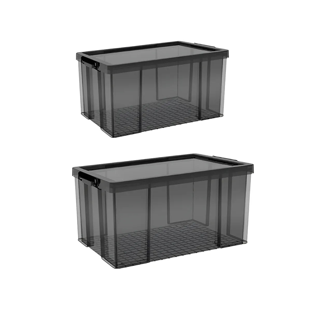 Clear Front Storage Box Stackable 51.5x37.5x31.5cm