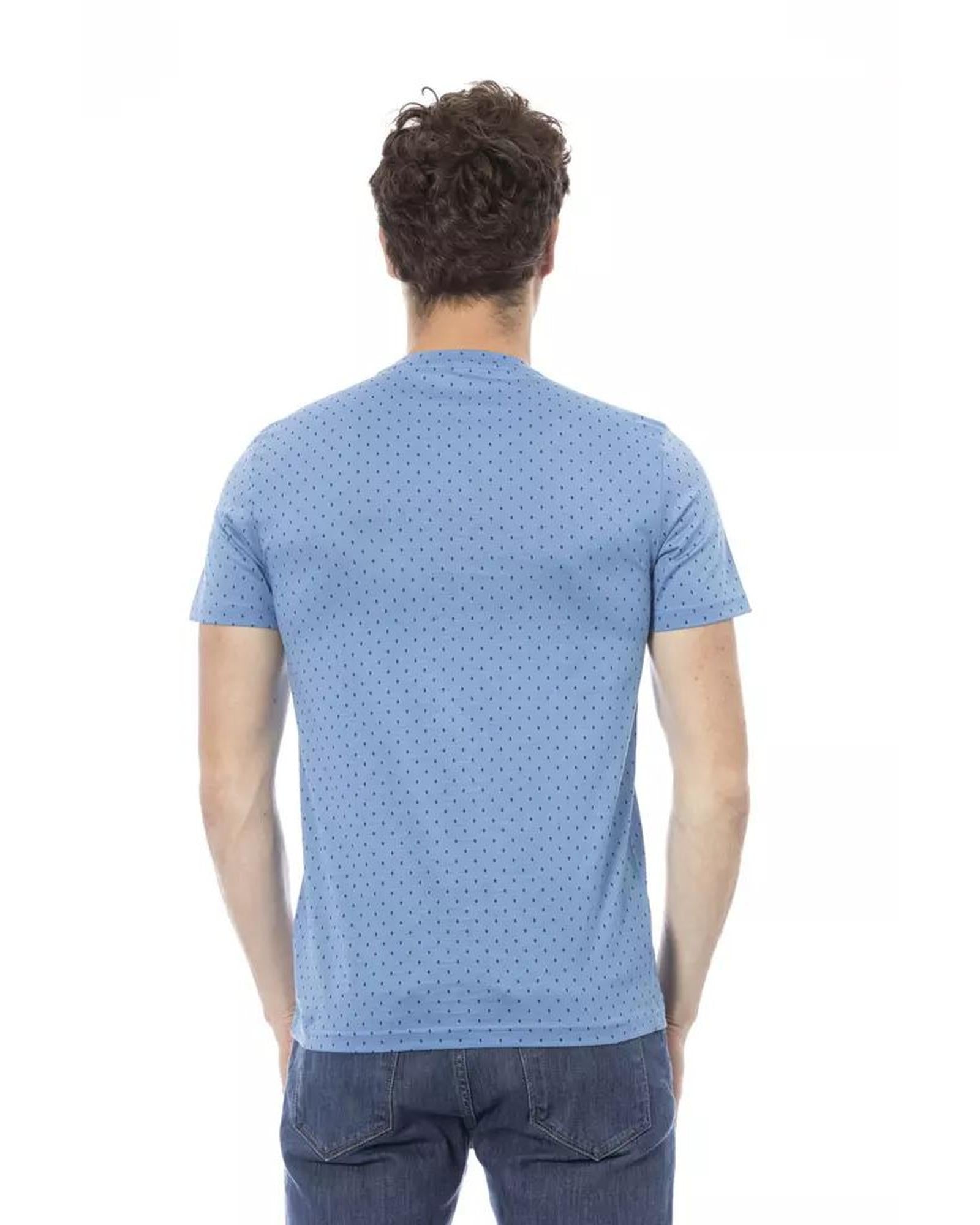 Baldinini Trend Men's Light Blue Cotton T-Shirt