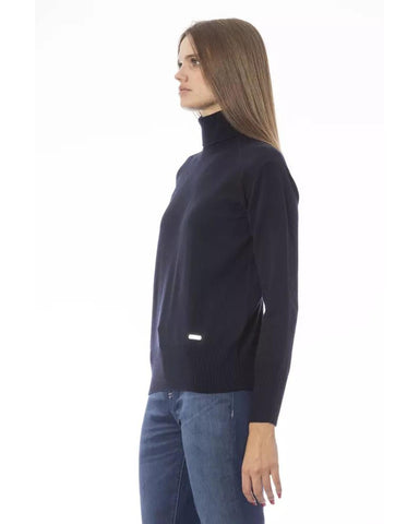 Elegant Espresso Knit Baldinini Trend Women'S Sweater