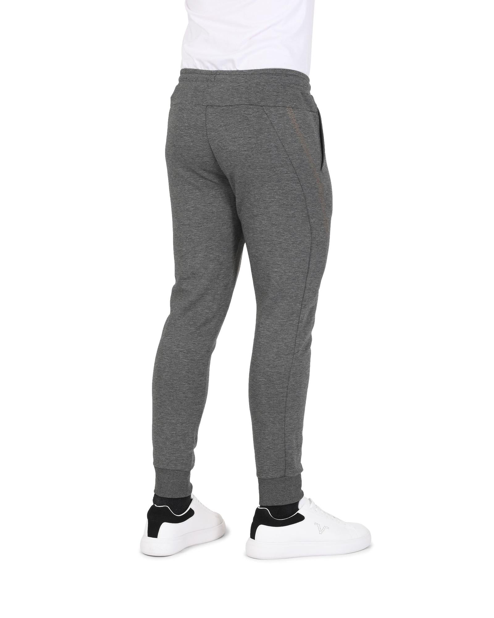 Boss Grey Cotton Stretch Pants-M/XL
