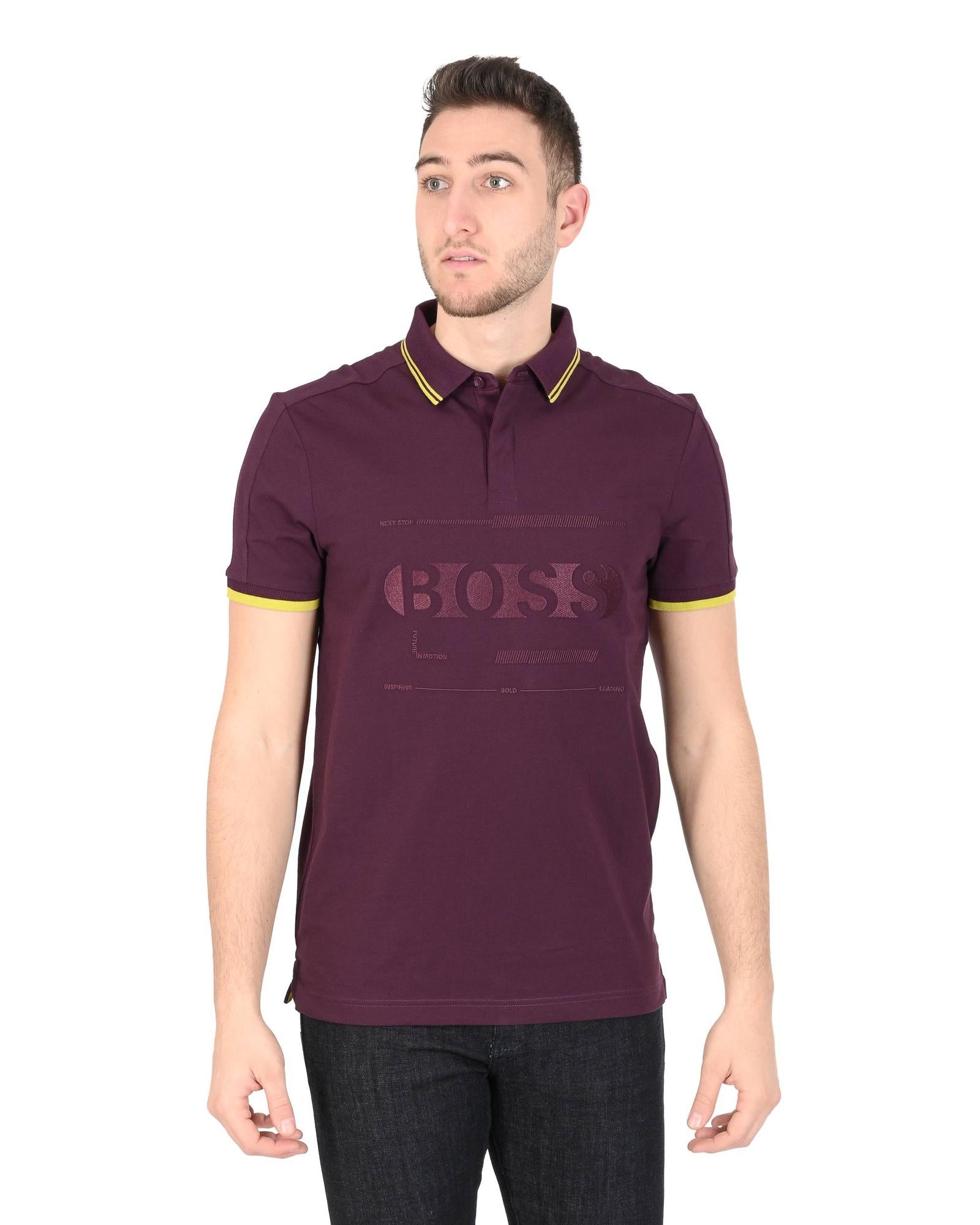 Regal Purple Hugo Boss Polo Shirt