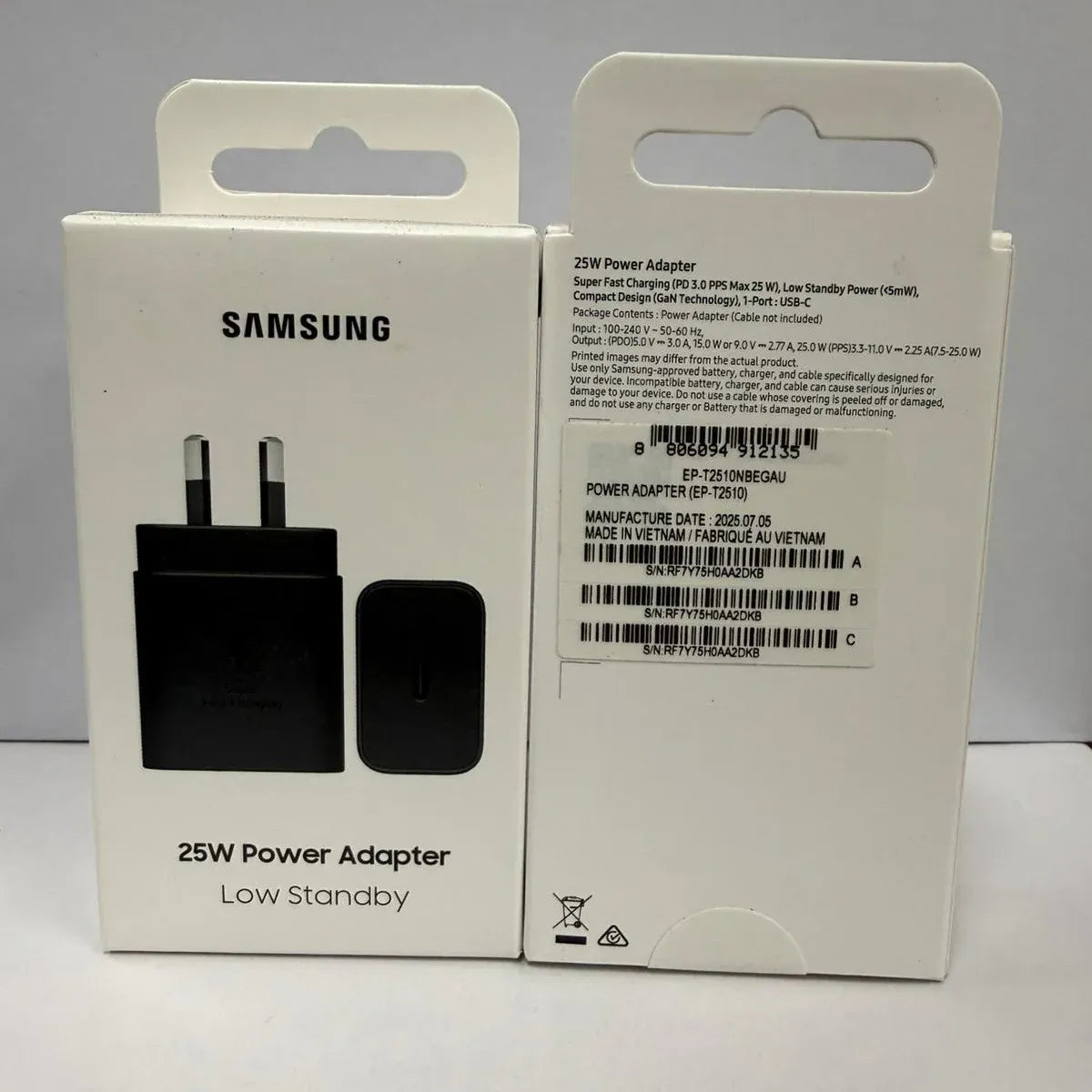 Samsung 25W USB-C GaN Wall Charger Black | Simpledeals