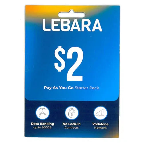 Lebara Prepaid SIM Card MultiFit PAYG | Simpledeals