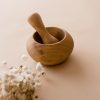 Wooden Pestal And Motar - Pestle Mortar Kitchen Essential