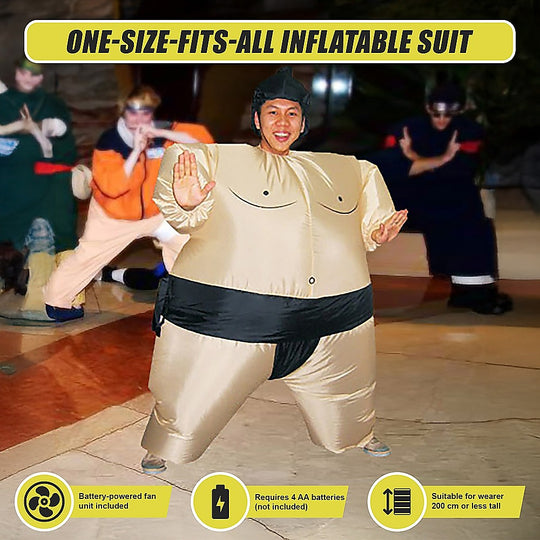 Sumo Fancy Dress Inflatable Suit -Fan Operated Costume | Costumes & Accessories - photo 6