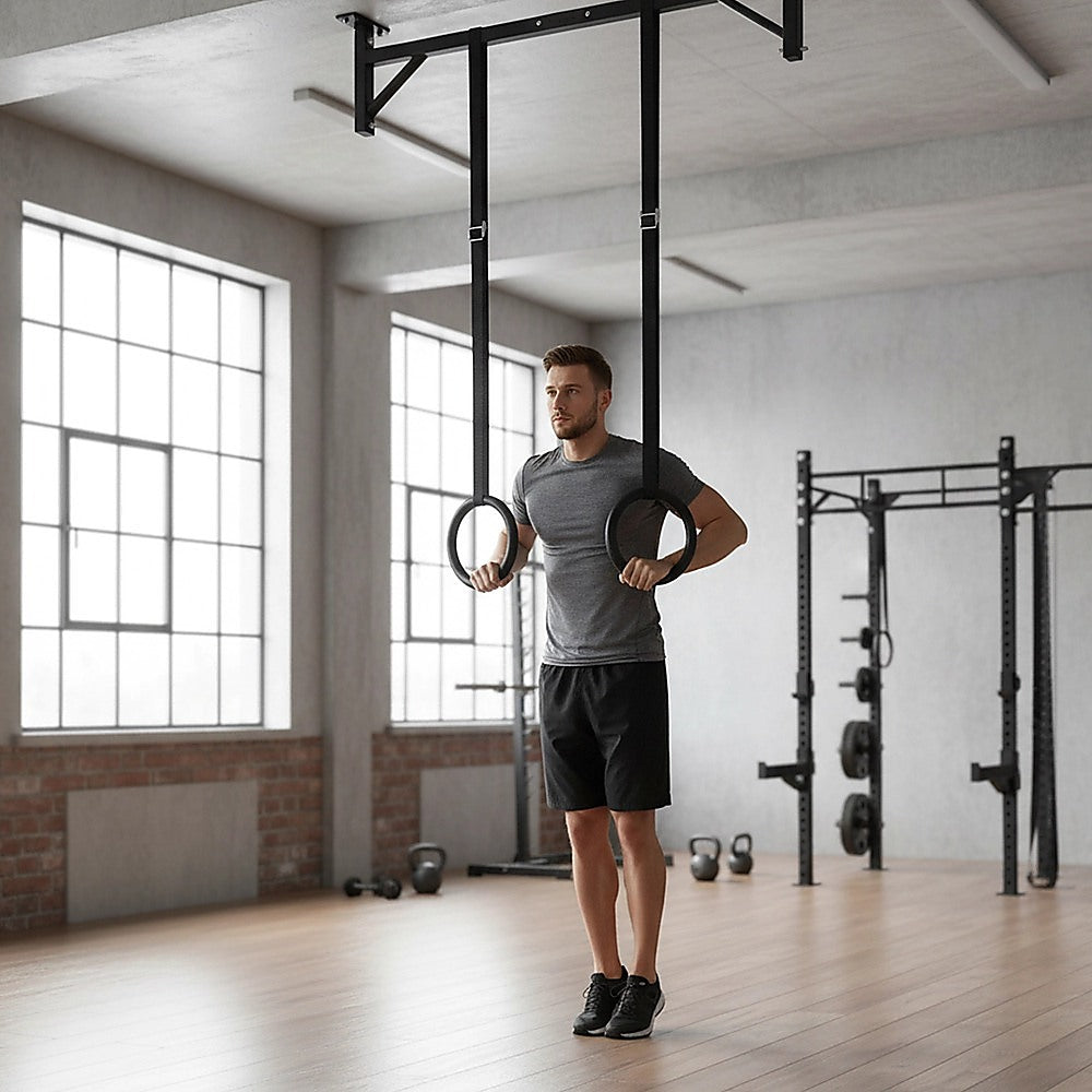 Gym Rings Hoop Gymnastic Exercise Training Fit