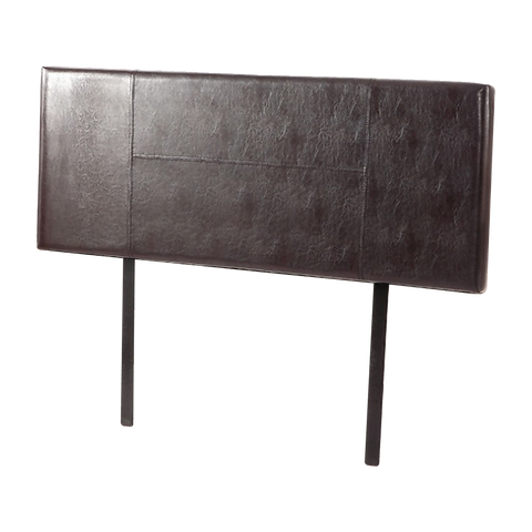 Pu Leather Queen Bed Headboard Bedhead - Brown