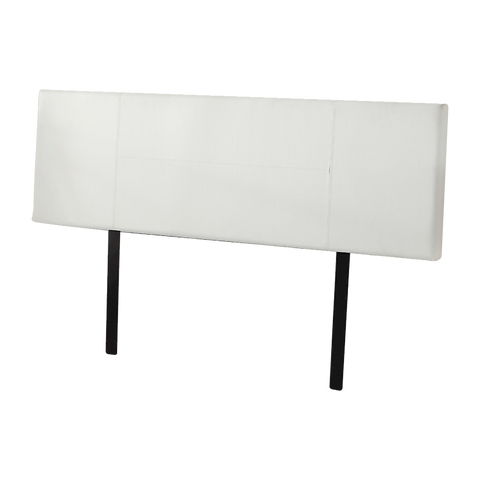 Pu Leather King Bed Headboard Bedhead - White