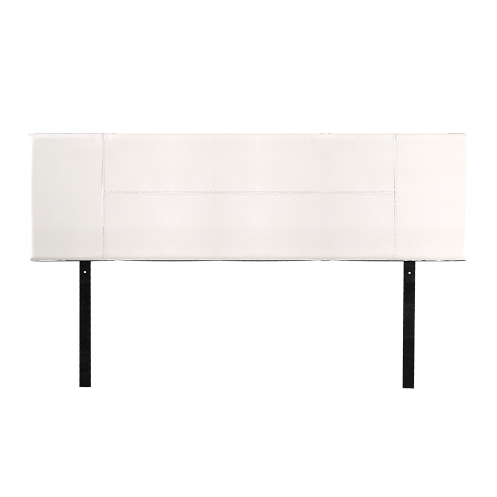 Pu Leather King Bed Headboard Bedhead - White