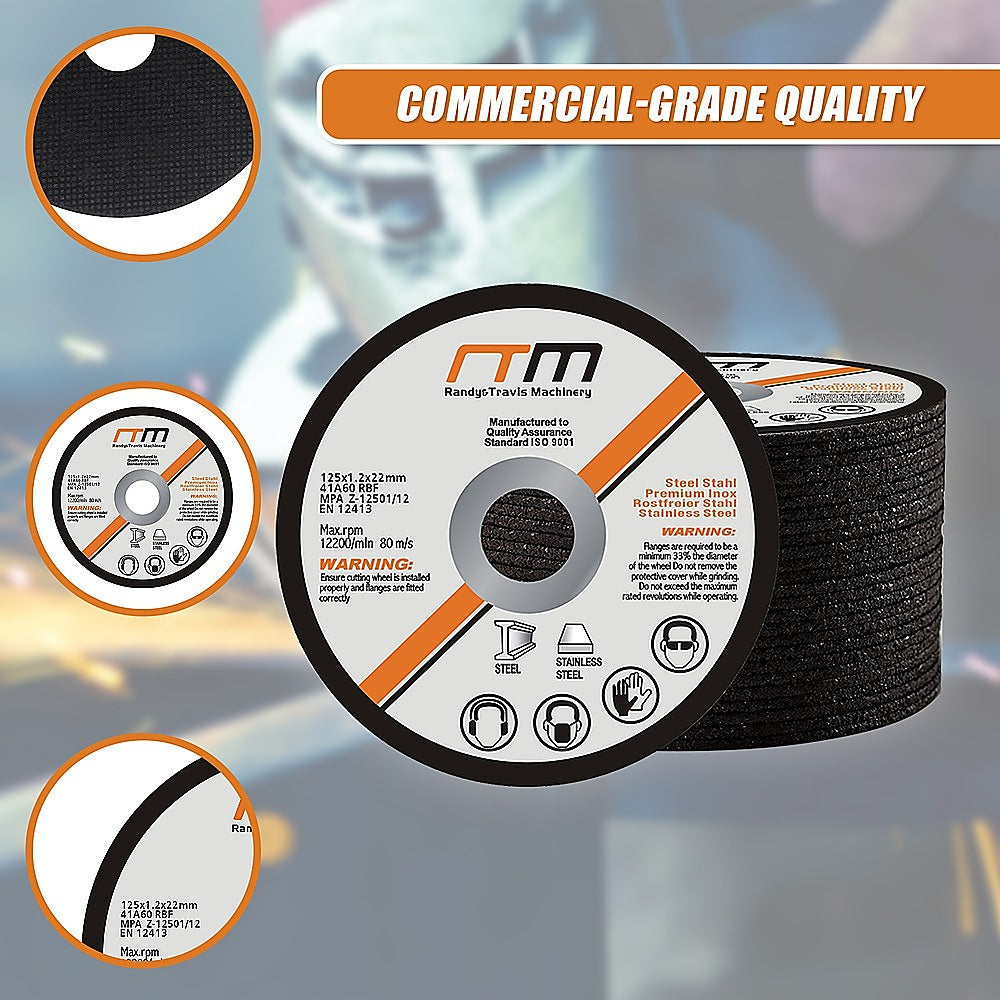 125Mm 5" Cutting Disc Wheel For Angle Grinder X25
