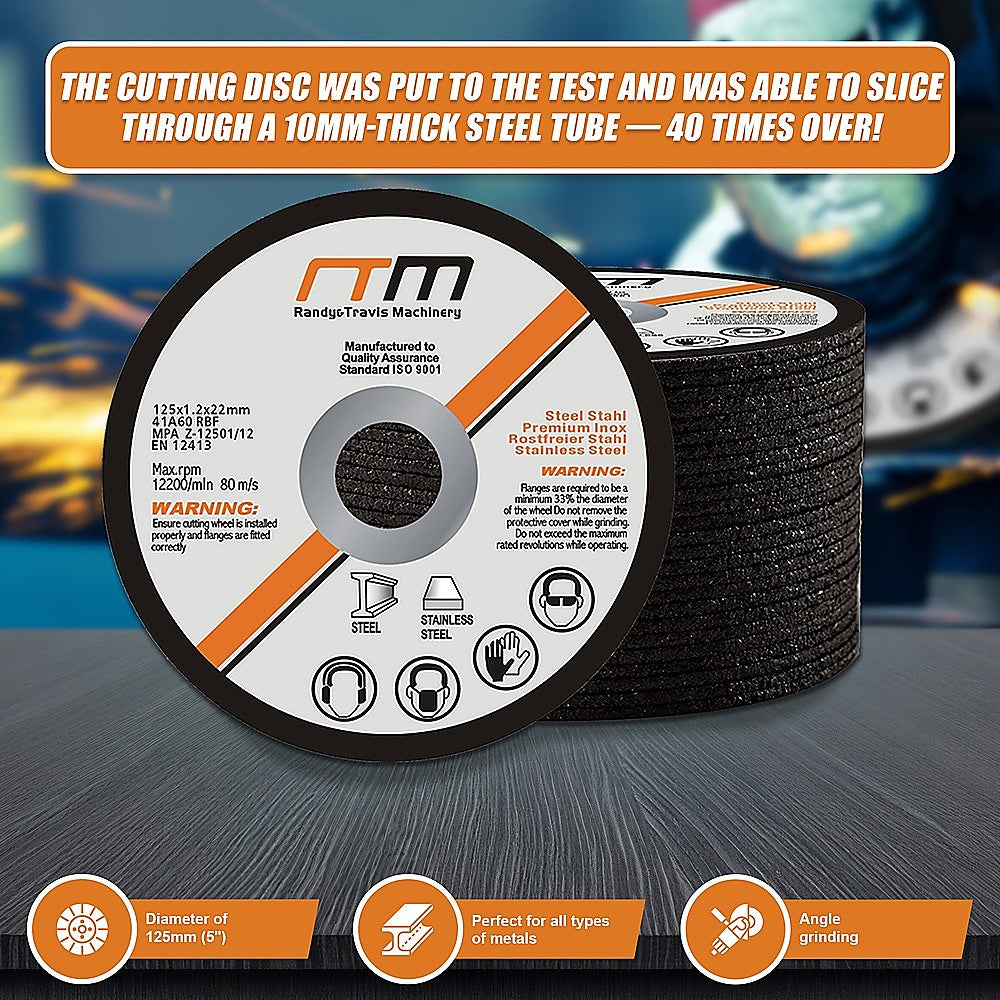 125Mm 5" Cutting Disc Wheel For Angle Grinder X25