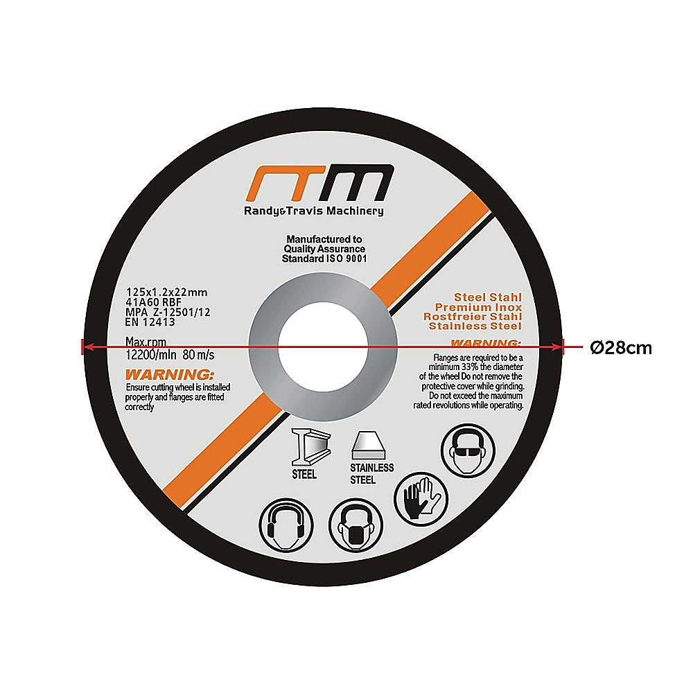 125Mm 5" Cutting Disc Wheel For Angle Grinder X25