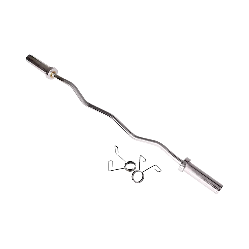 Chrome Olympic Curl Bar Barbell Heavy Duty