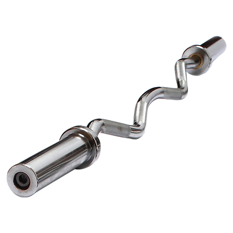 Chrome Olympic Curl Bar Barbell Heavy Duty