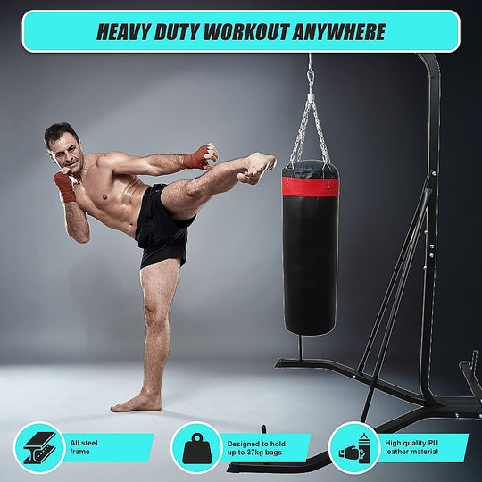 Freestanding 37kg Punching Bag - Heavy-Duty, 37Kg