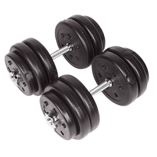 30Kg Adjustable Dumbbell Set - Weightlifting Machines & Racks