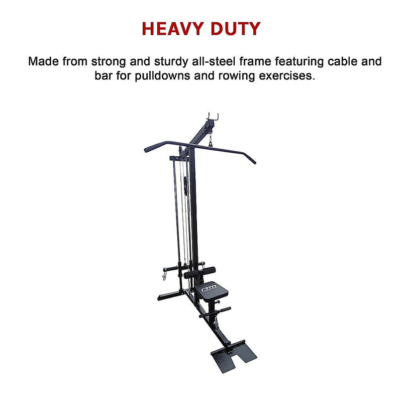 PullDown Low Row Fitness Machine - Gym Equipment & Accessories