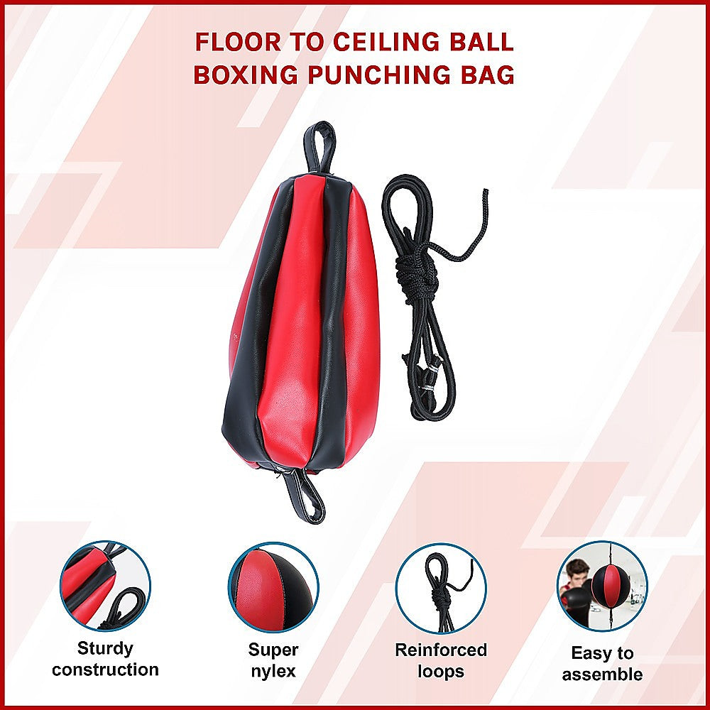 Floor To Ceiling Ball Boxing Punching Bag
