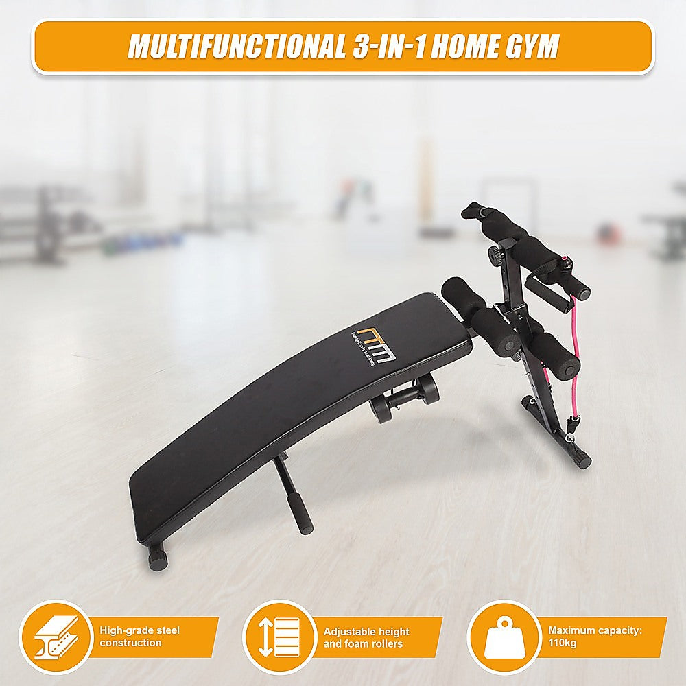 Foldable Incline Sit-Up Bench - Home Gym