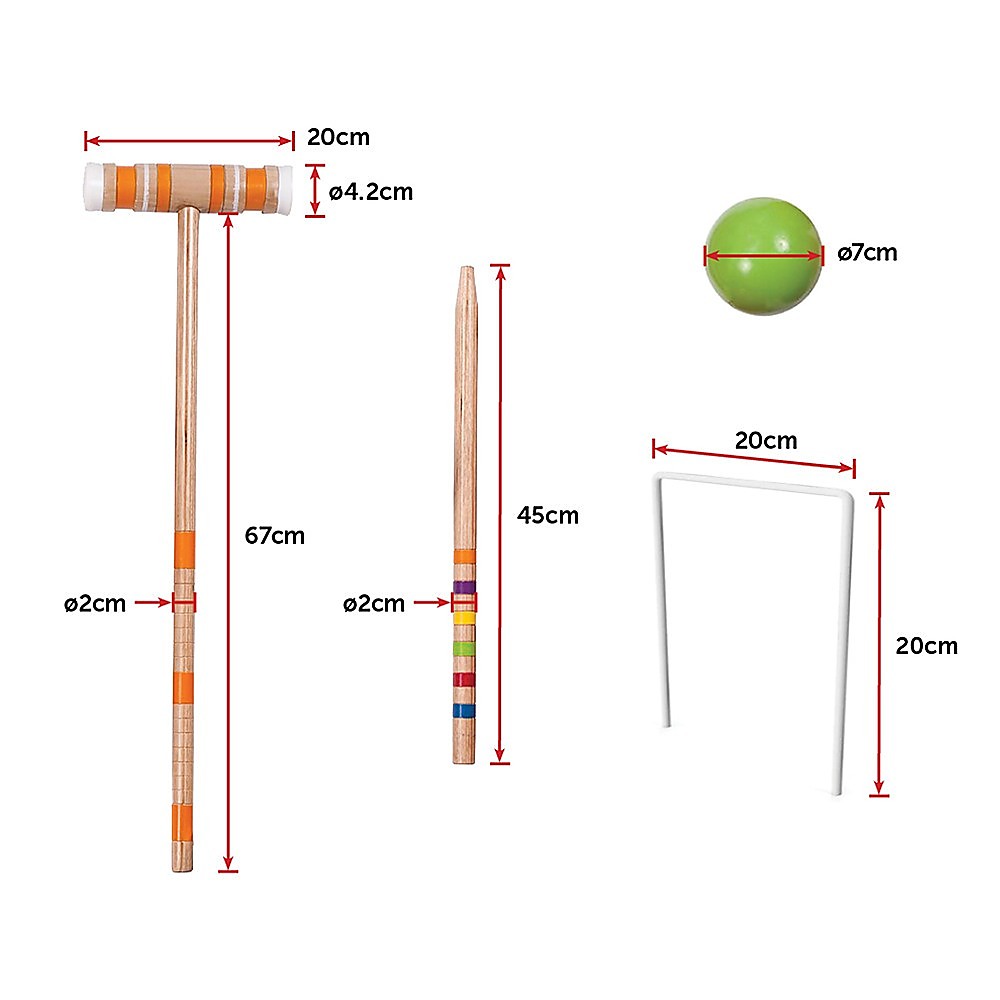 Croquet Set - Up To 6 Players