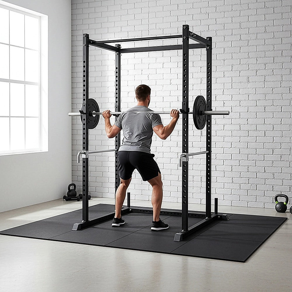 Heavy-Duty Power Rack for Squats & Deadlifts