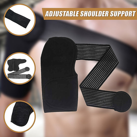 Adjustable Shoulder Support Brace Strap Compression Bandage Wrap | Supports & Braces - photo 6