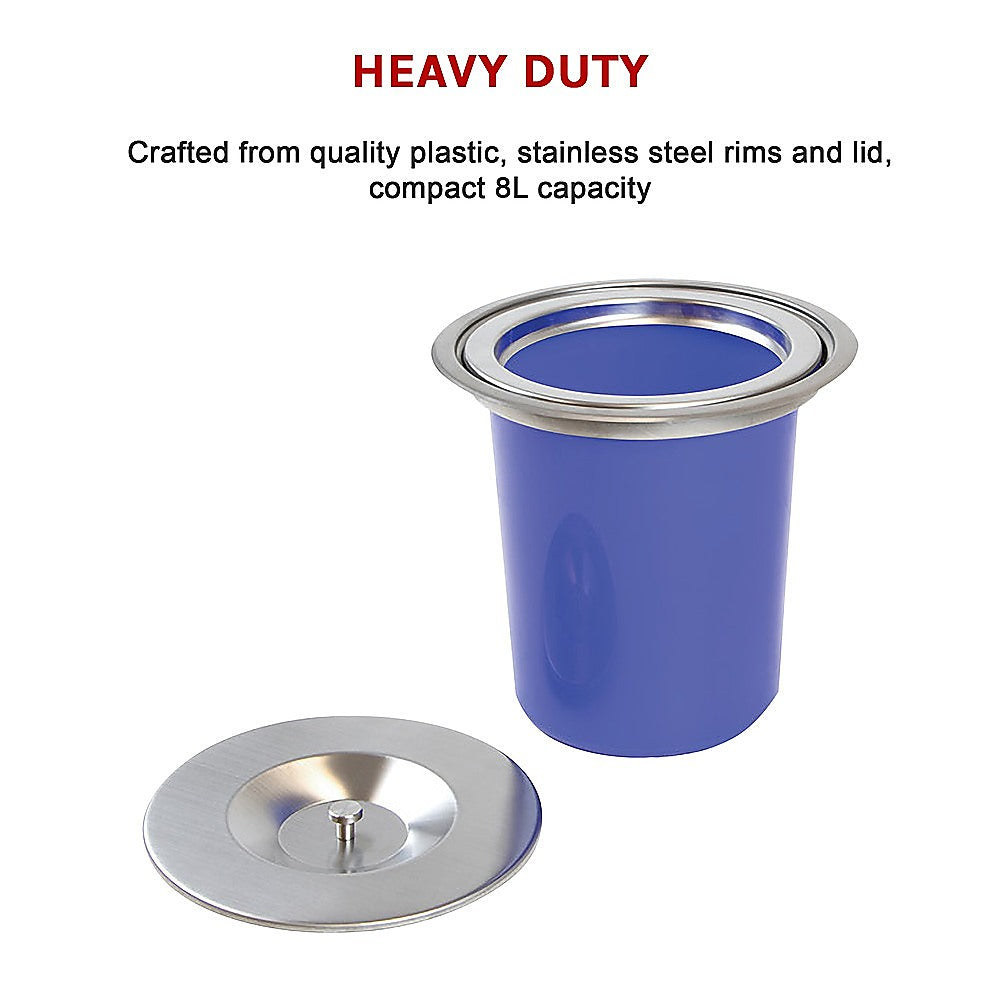 8L Concealed Benchtop Bin, Kitchen Utensils