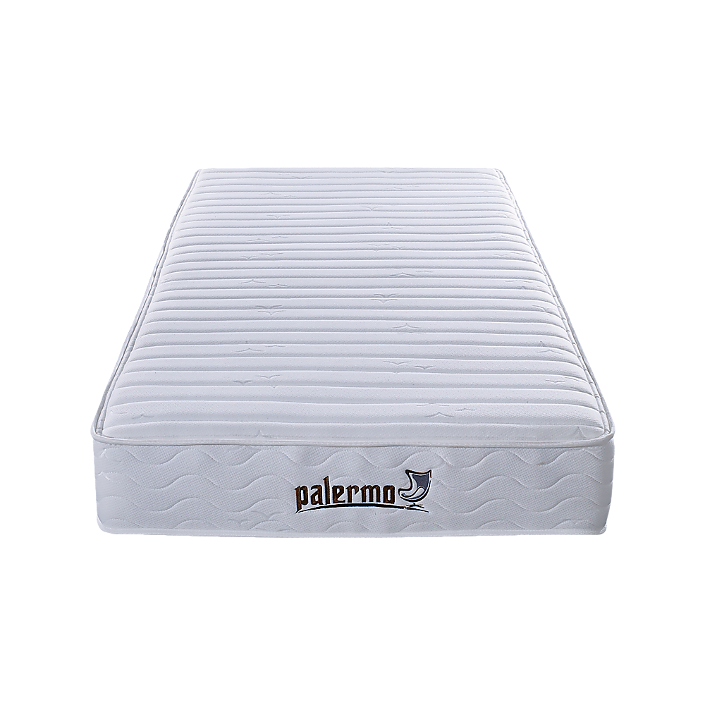 King Single Mattress Encased Coil Quilted Comfort Support 20cm