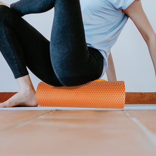 45 X 15Cm Physio Yoga Pilates Foam Roller, Yoga & Pilates