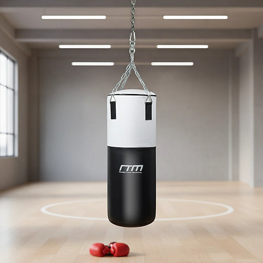 30kg Heavy-Duty Punching Bag - Solid Filled with Boxing & Martial Arts