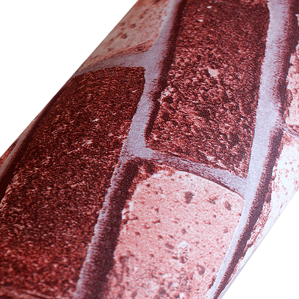 10M 3D Red Brick Print Theme Wallpaper
