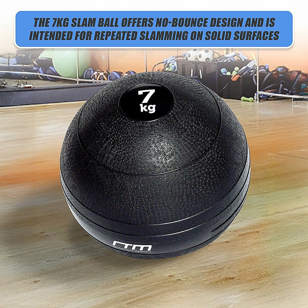 7Kg Slam Ball No Bounce Crossfit Fitness Mma Boxing Bootcamp