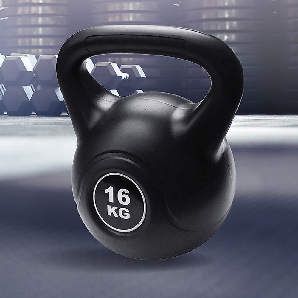 16kg Concrete Kettlebell Weight for Strength Training Home Gym