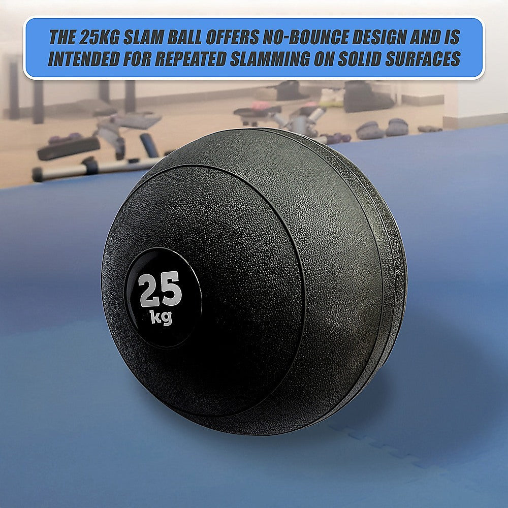 25Kg Slam Ball No Bounce Crossfit Fitness Mma Boxing Bootcamp