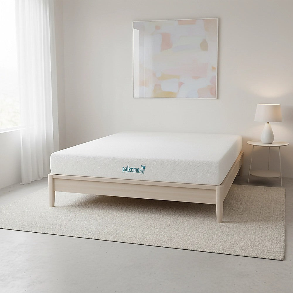 King Mattress Gel Memory Foam Dual Layer Medium Firm 25cm