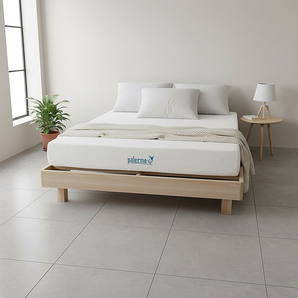 King Mattress Gel Memory Foam Dual Layer Medium Firm 25cm