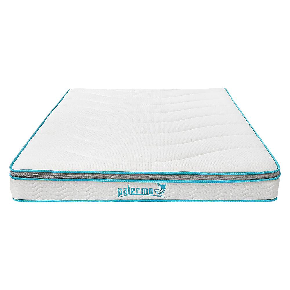 Queen Mattress Hybrid Memory Foam Innerspring Medium Firm 20cm