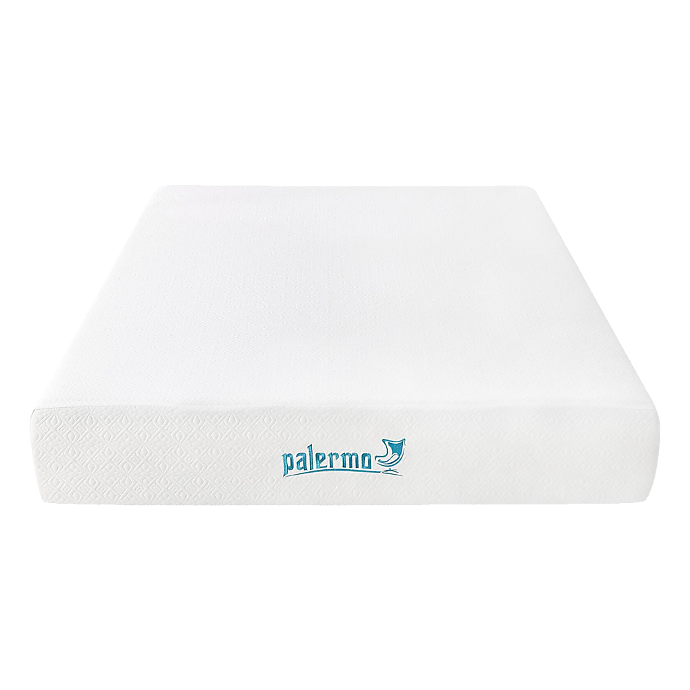 Double Mattress Gel Memory Foam Dual Layer Medium Firm 25cm