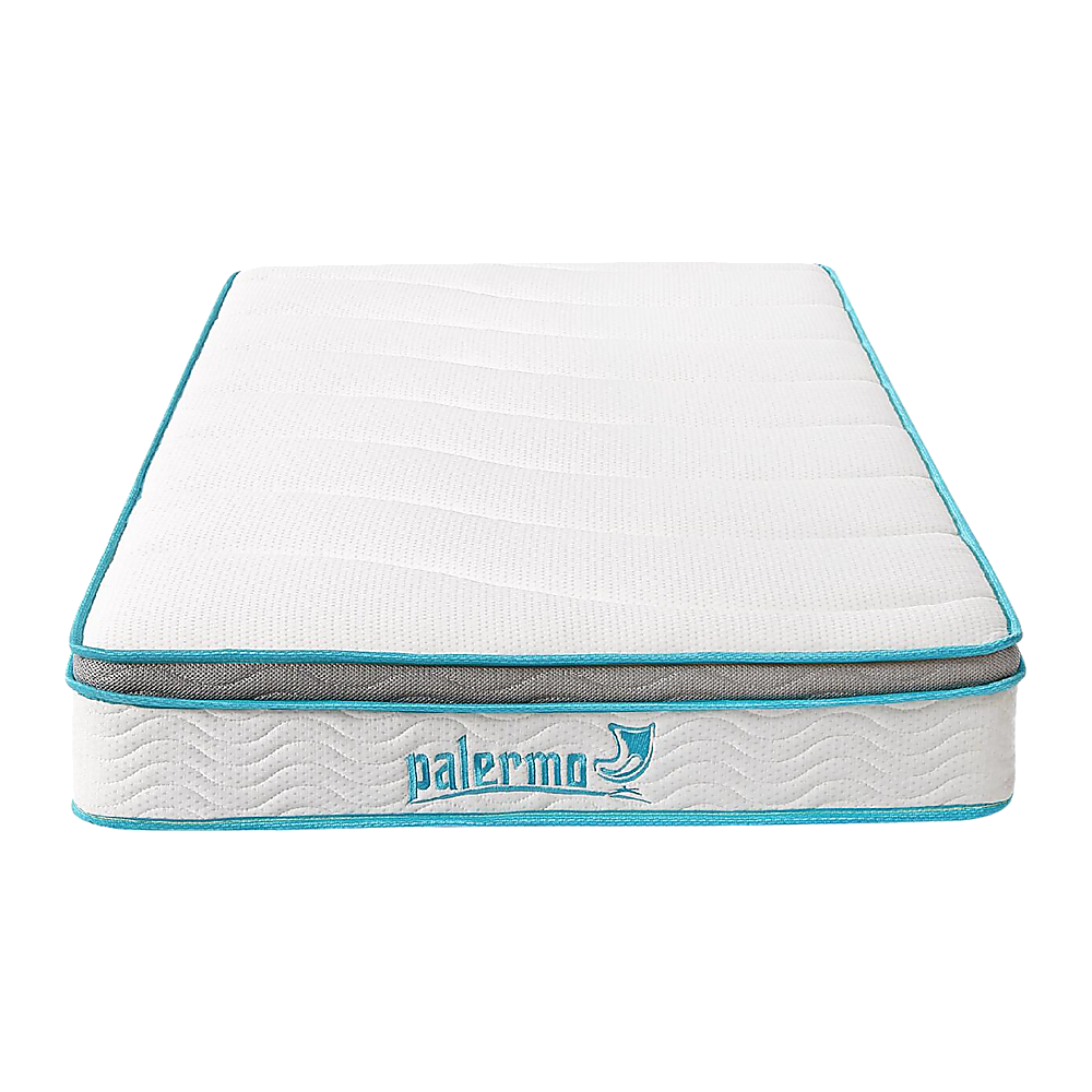 King Single Mattress Hybrid Memory Foam Innerspring Medium Firm 20cm
