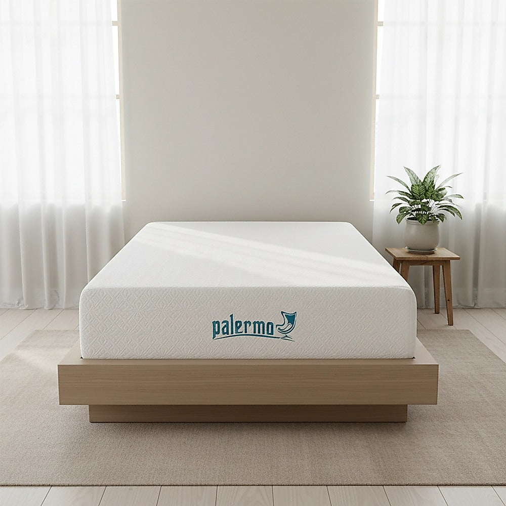 Single Mattress Gel Memory Foam Dual Layer Medium Firm 25cm