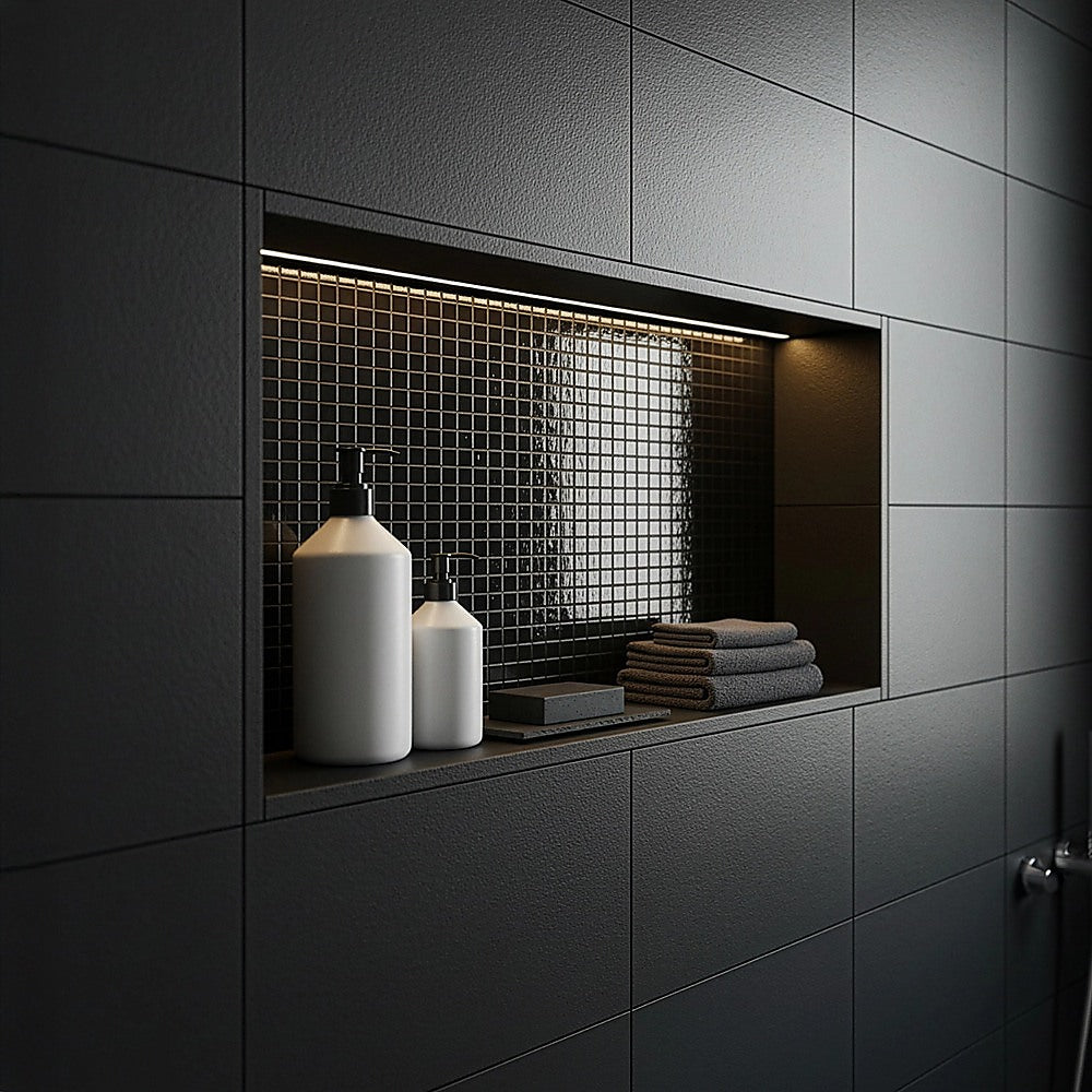Shower Niche - 350 X 600 X 92Mm Prefabricated Wall Bathroom Renovation