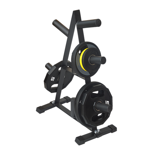 Heavy-Duty Olympic Weight Plate Storage Rack - 250kg - Gym Equipment & Accessories