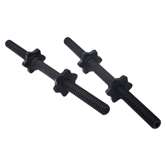 45Cm - 1 Pair Dumbbell Bar 25Mm Diameter - Pvc Coated Dumbell Handle - Weightlifting Machines & Racks