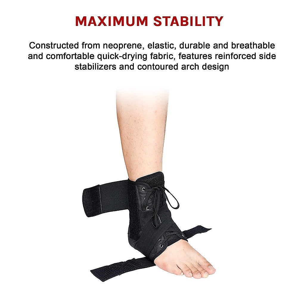 Ankle Brace Stabilizer - Ankle Sprain & Instability - Medium