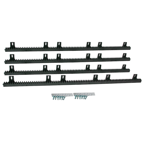 Sliding Gate Hardware Accessories Kit - 4M Gear Rack Track