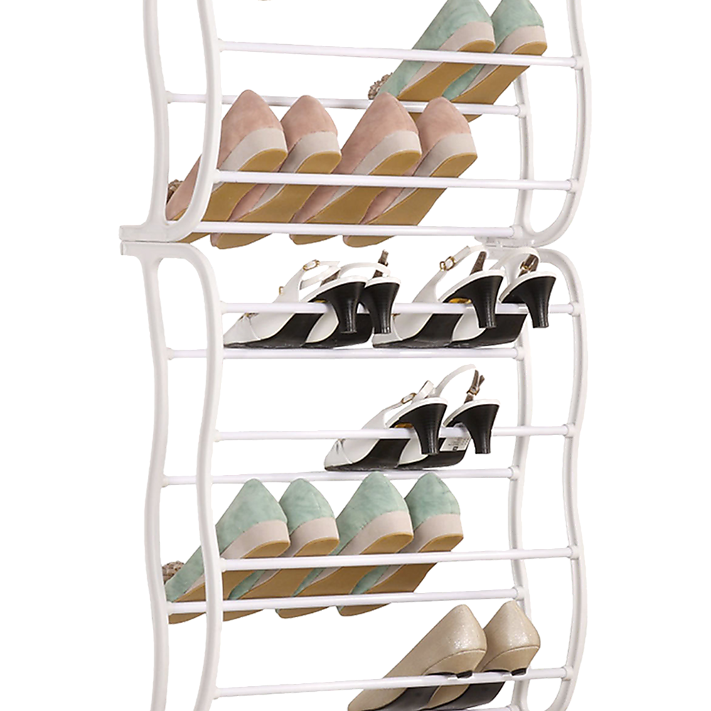 Over-The-Door Shoe Organizer Rack