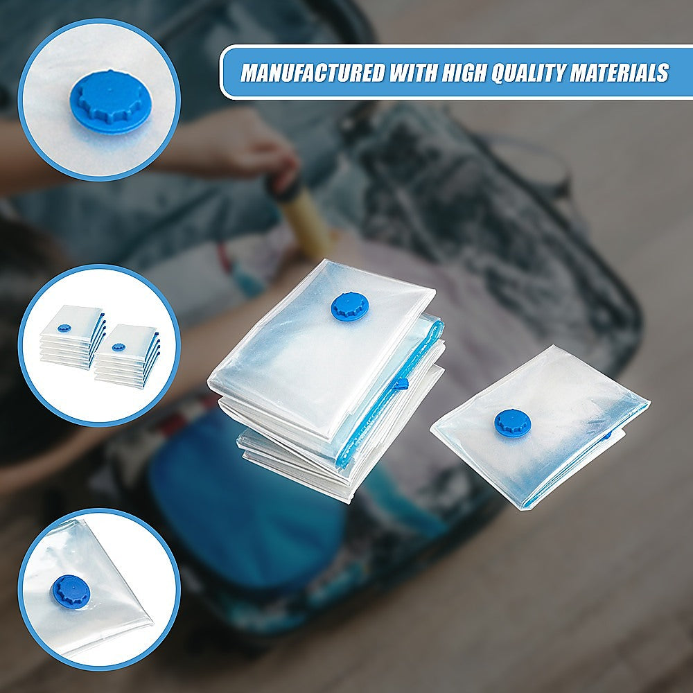 Vacuum Seal Clothing Bags (20-Pack)