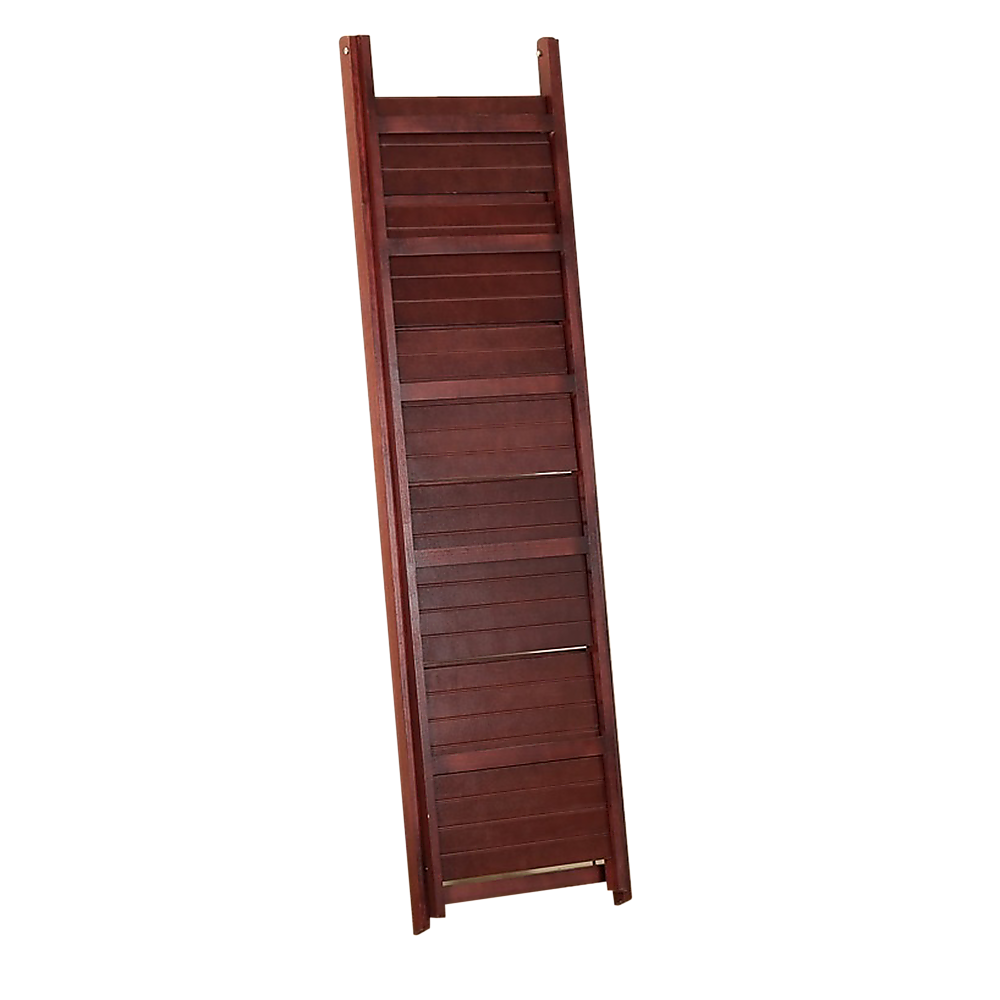 5 Tier Wooden Ladder Shelf Stand Storage Book Shelves